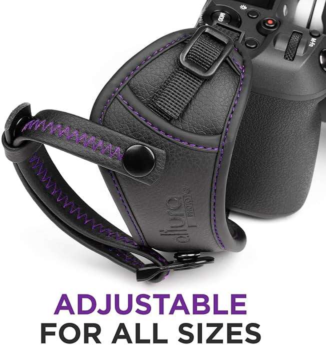 Altura Photo Camera Wrist Strap - Padded Camera Hand Strap with Secure Tether, Rapid Fire Grip for DSLR, Mirrorless Canon Nikon Sony Fujifilm Olympus Panasonic Cameras - Image 5