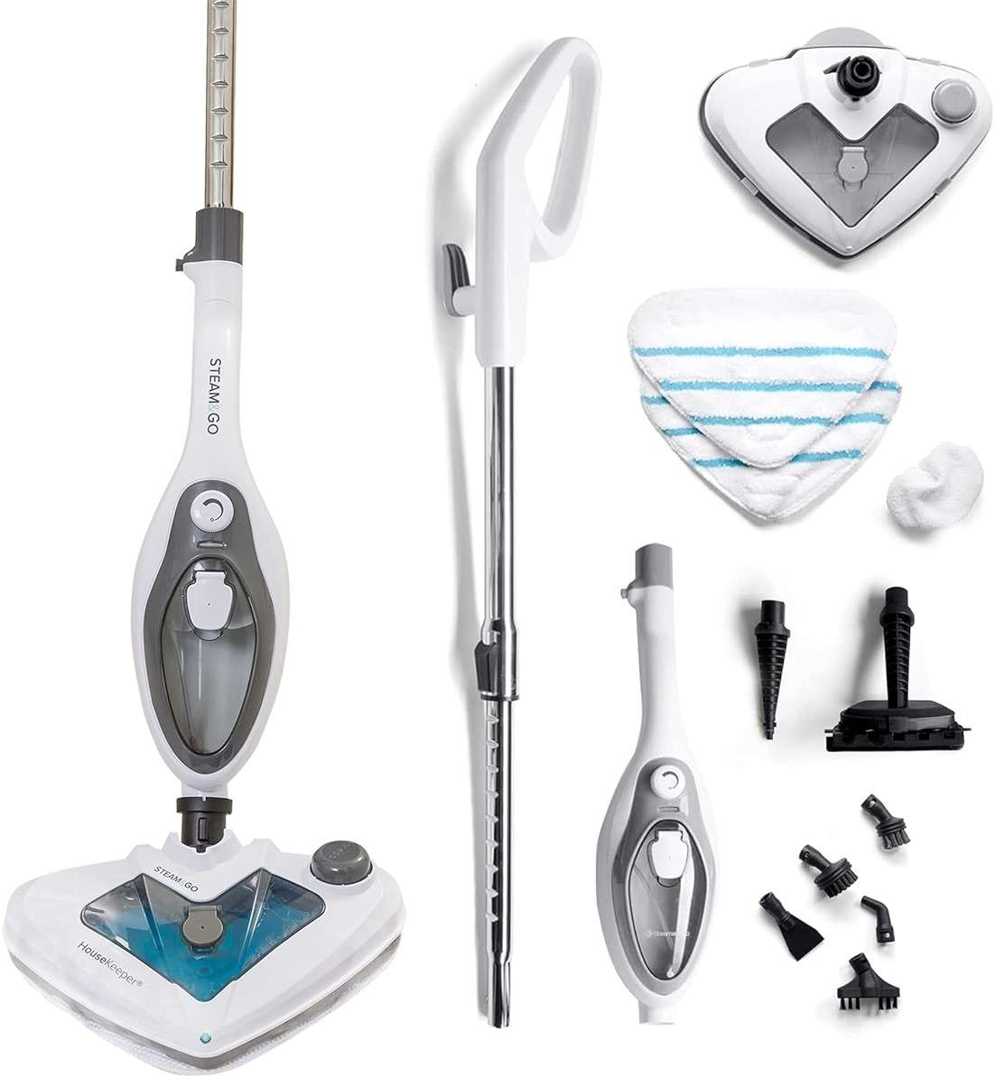 Steam & Go 10-in-1 Multi-Surface Steam Mop - Deep Clean with Heat - Image 9