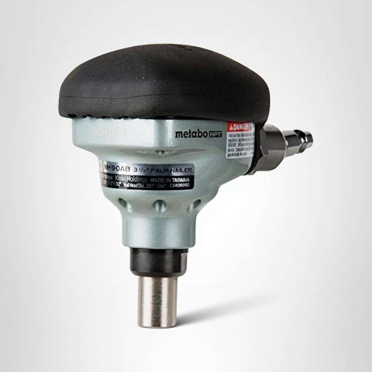 Metabo HPT Palm Nailer, Pro-Preferred Pneumatic Power Nailers, Palm Tool for Joist Hangers & Connectors, Magnetic Nose for Precise Fastening, 360° Swivel Plug, 2-1/2″ to 3-1/2″ Bulk Fasteners, NH90AB - Image 13