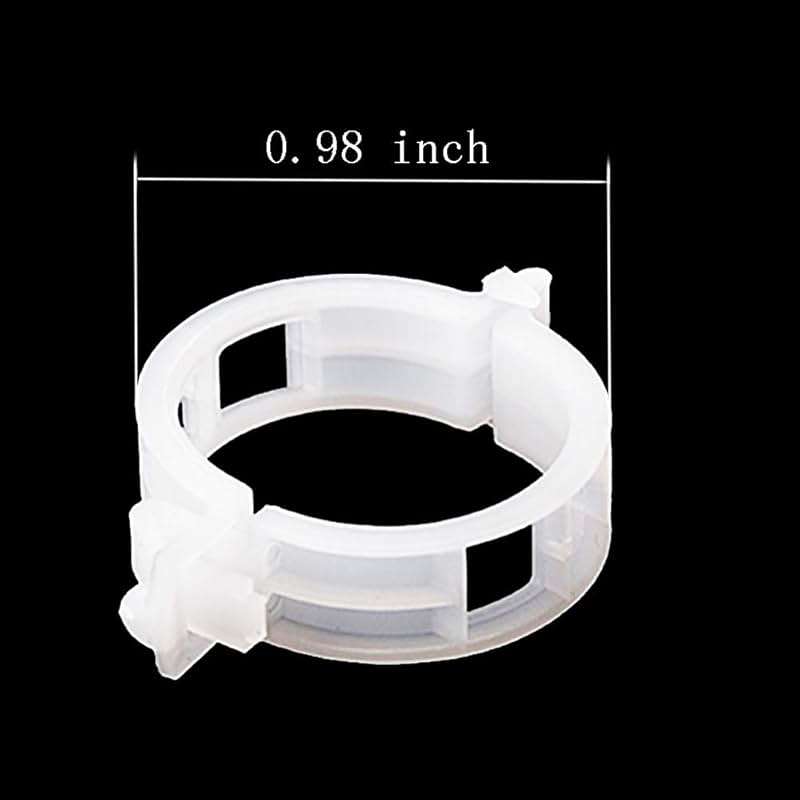 100PCS Plant Support Garden Clips Tomato Clips Supports/Connects Plants/Twine/Vines Trellis/Cages Plant Vine Vegetable Fastening Clip Grafting Tools Make Plant Grow Upright and Healthier (100PCS) - Image 8