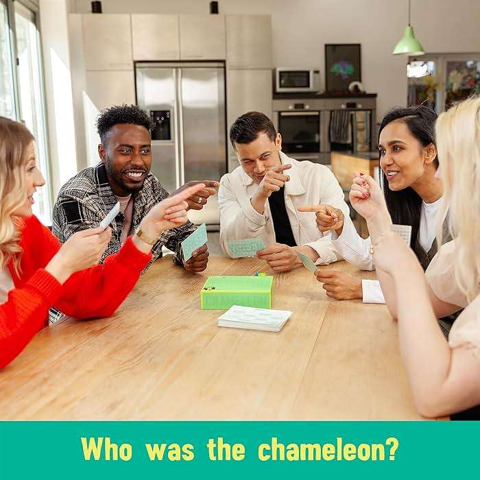 The Chameleon, Award-Winning Bluffing Board Game for Families & Friends for 3-8 Players - Image 2
