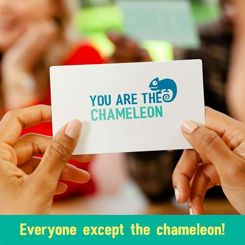 The Chameleon, Award-Winning Bluffing Board Game for Families & Friends for 3-8 Players - Image 4