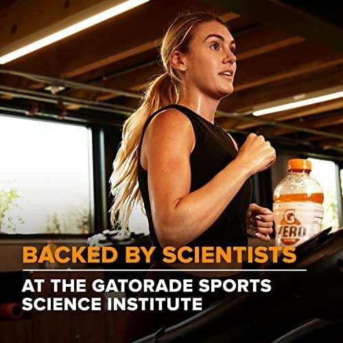 Gatorade Thirst Quencher Zero Sugar Sports Drink, Orange, 20oz Bottles, 8 Pack, Electrolytes for Rehydration - Image 4