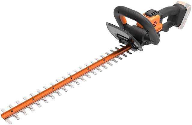 WORX 22" Cordless Hedge Trimmer, Electric Hedge Trimmer with Dual-Action Blades, Lightweight Bush Trimmer with 4.4 LBS, Battery & Charger Not Included, WG261.9 - Image 1