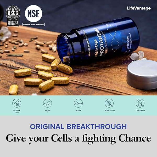 Protandim Nrf2 Synergizer 90 Caps (3 Bottles) Nrf2 Activator, Healthy Aging Supplement, Antioxidants Fight Oxidative Stress, 5 Herb Blend, Supports Cellular Health, Ashwagandha, Turmeric, Milk Thistle - Image 5