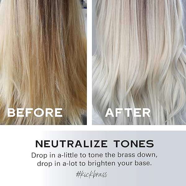 Keracolor Purple or Gold Toning Drops to Create Your Own Purple Shampoo - Mix with Any Shampoo, Conditioner or Cream Styler - Image 2