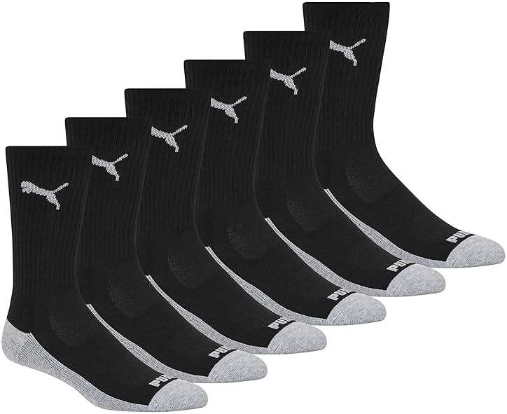 PUMA Men's Crew Socks (6-Pack) - Image 1