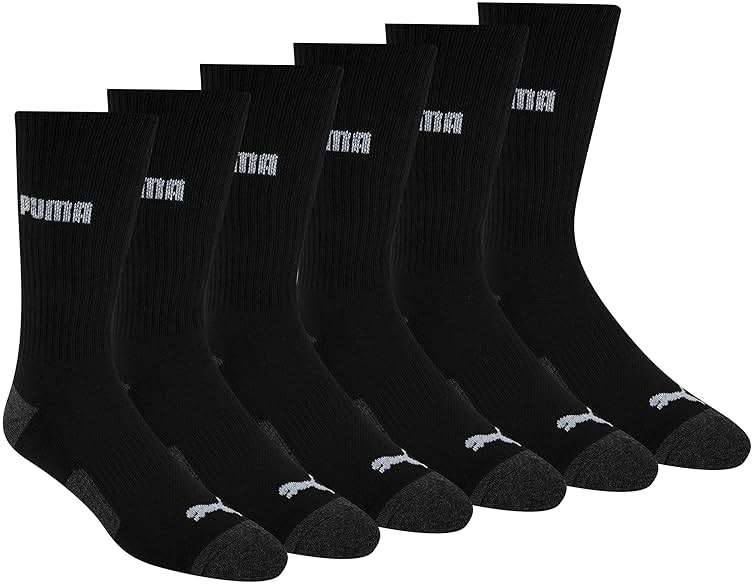 PUMA Men's Crew Socks (6-Pack) - Image 1