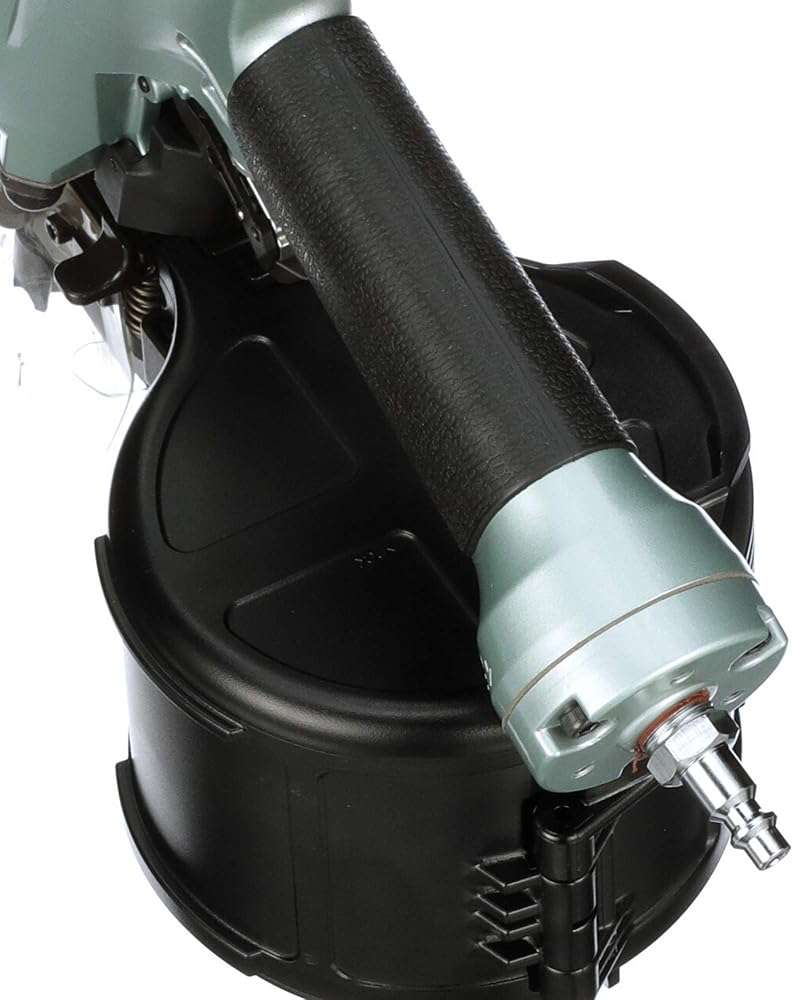 Metabo HPT Coil Framing Nailer | Pro Preferred Brand of Pneumatic Nailers | 15 Degree Magazine | Accepts 2-Inch up to 3-1/4-Inch Nails | Ideal for Wall Sheathing, Roof Decking, & Subflooring | NV83A5 - Image 6