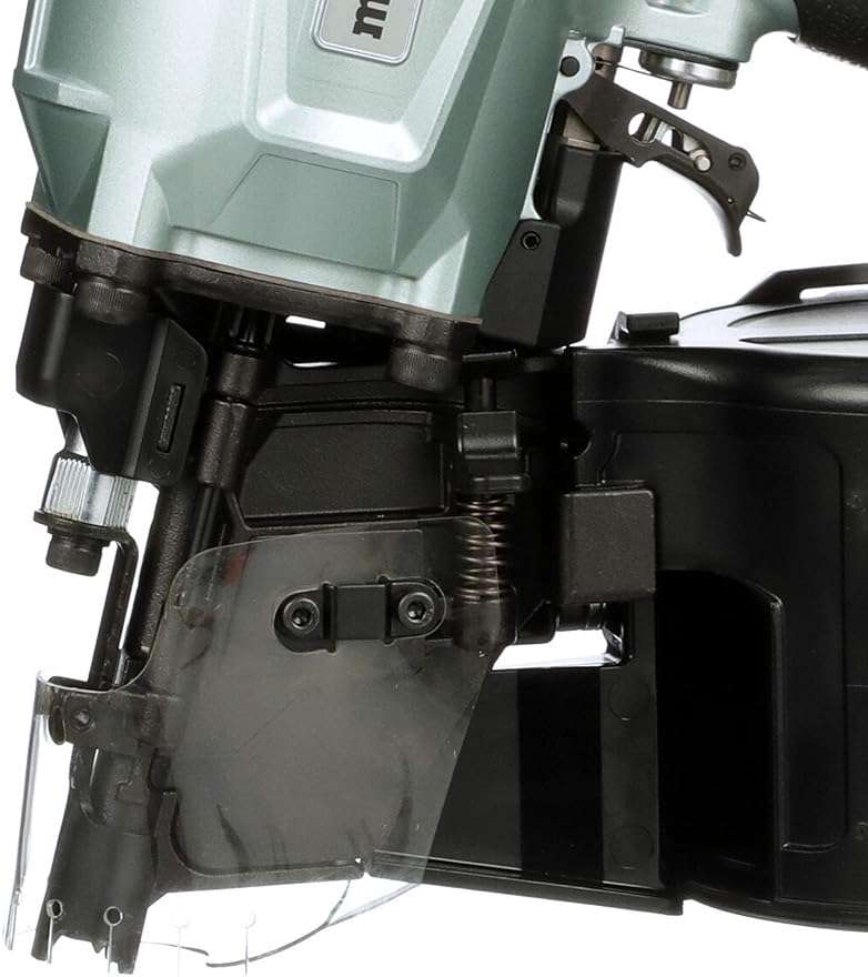 Metabo HPT Coil Framing Nailer | Pro Preferred Brand of Pneumatic Nailers | 15 Degree Magazine | Accepts 2-Inch up to 3-1/4-Inch Nails | Ideal for Wall Sheathing, Roof Decking, & Subflooring | NV83A5 - Image 7