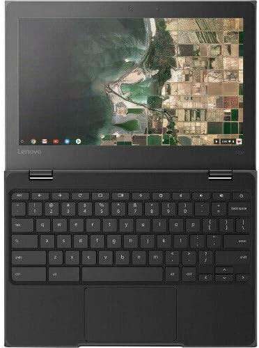 Lenovo 11.6in Chromebook, Intel Celeron N3350 Processor, 4GB RAM, 32GB eMMC SSD, WiFi, Bluetooth, Chrome OS (Renewed) - Image 2