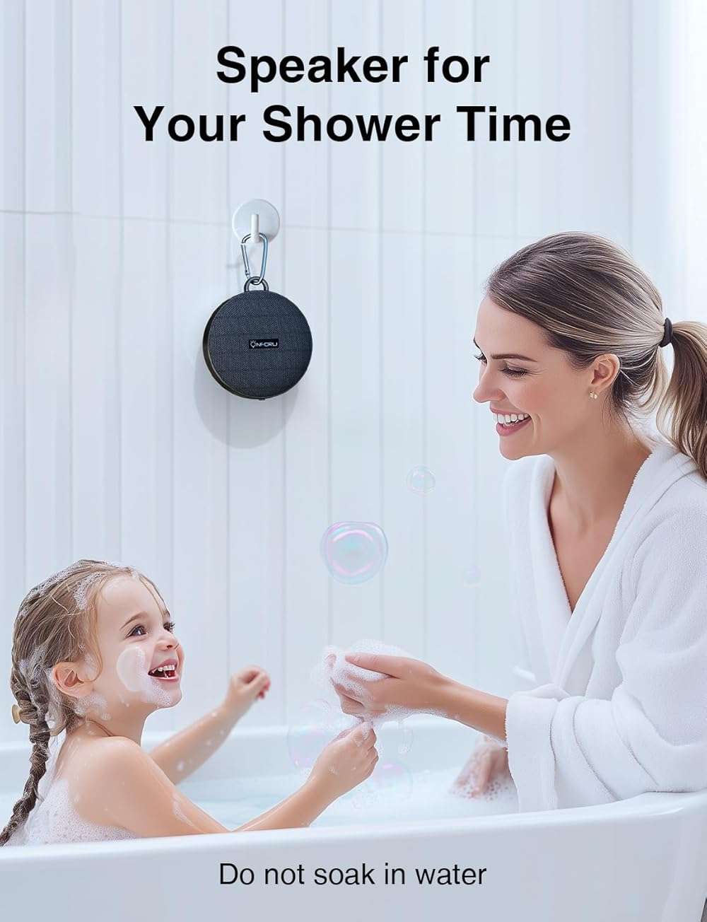 Onforu Portable Bluetooth Speaker for Bike, IP65 Waterproof Mini Outdoor Shower Travel Speakers, Bike Accessories Wireless Bicycle Speaker with Loud Sound for Riding, Ideal Gift - Image 5