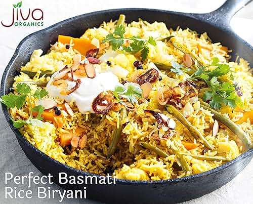 Organic Basmati Rice 4 LB Bag - Pure, Extra Long, Premium Quality from India - By Jiva Organics - Image 3