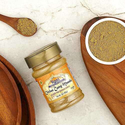 Rani Chicken Curry Masala Indian 13-Spice Blend 3oz (85g) PET Jar ~ All Natural | Vegan | No Colors | Gluten Friendly | NON-GMO | Indian Origin - Image 5