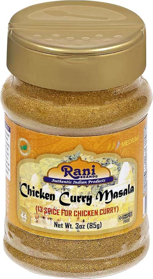 Rani Chicken Curry Masala Indian 13-Spice Blend 3oz (85g) PET Jar ~ All Natural | Vegan | No Colors | Gluten Friendly | NON-GMO | Indian Origin - Image 7