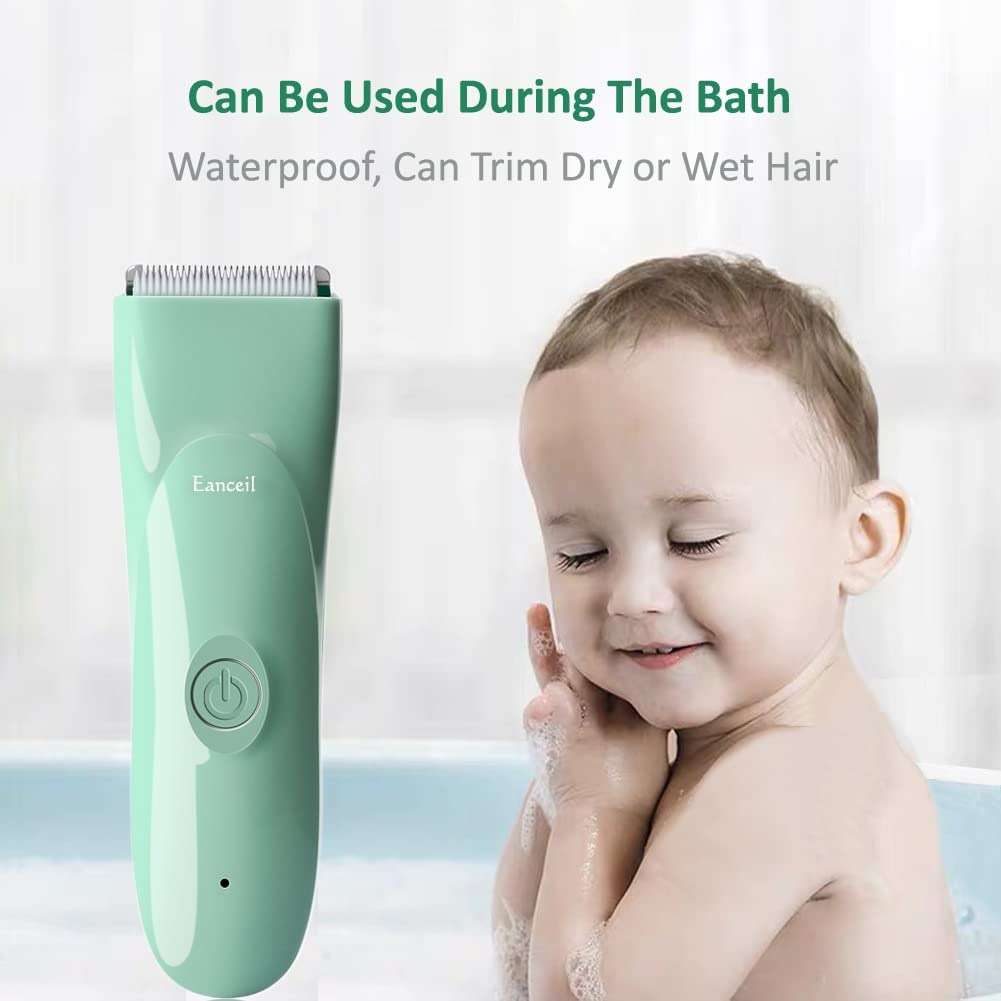 Baby Hair Clippers - Ultra Quiet Electric Hair Trimmer, Cordless Rechargeable Waterproof Haircut Kit for Kids Infants & Adult. - Image 4