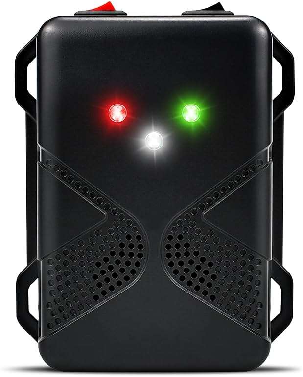 Loraffe Under Hood Animal Repeller Battery Operated Rodent Repellent Ultrasonic Rat Deterrent Keep Mice Away from Car Automotive Vehicle Pest Control - Image 3