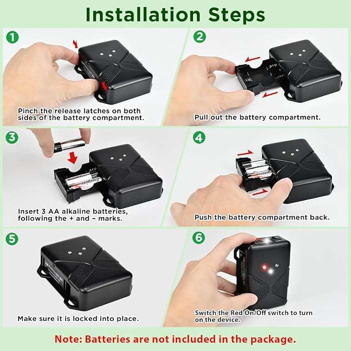 Loraffe Under Hood Animal Repeller Battery Operated Rodent Repellent Ultrasonic Rat Deterrent Keep Mice Away from Car Automotive Vehicle Pest Control - Image 8