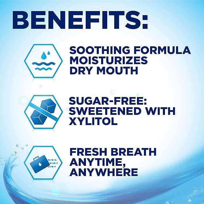 Biotene Dry Mouth Lozenges for Dry Mouth and Fresh Breath, Dry Mouth Relief and Breath Freshener, Refreshing Mint - 27 Count - Image 5