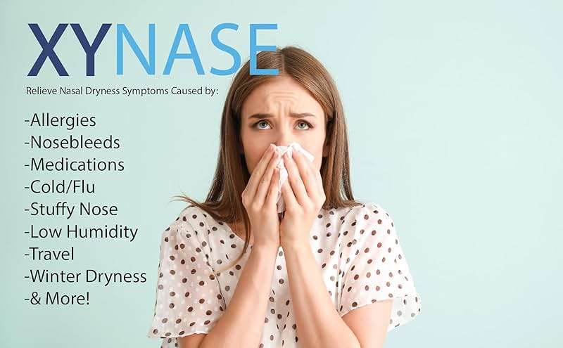 Xynase® Nasal Spray with Xylitol (0.75 fl oz) - All Natural Saline Gentle Relief for Congestion, Allergies, and Sinus Pressure, Safe for All Ages - Image 4