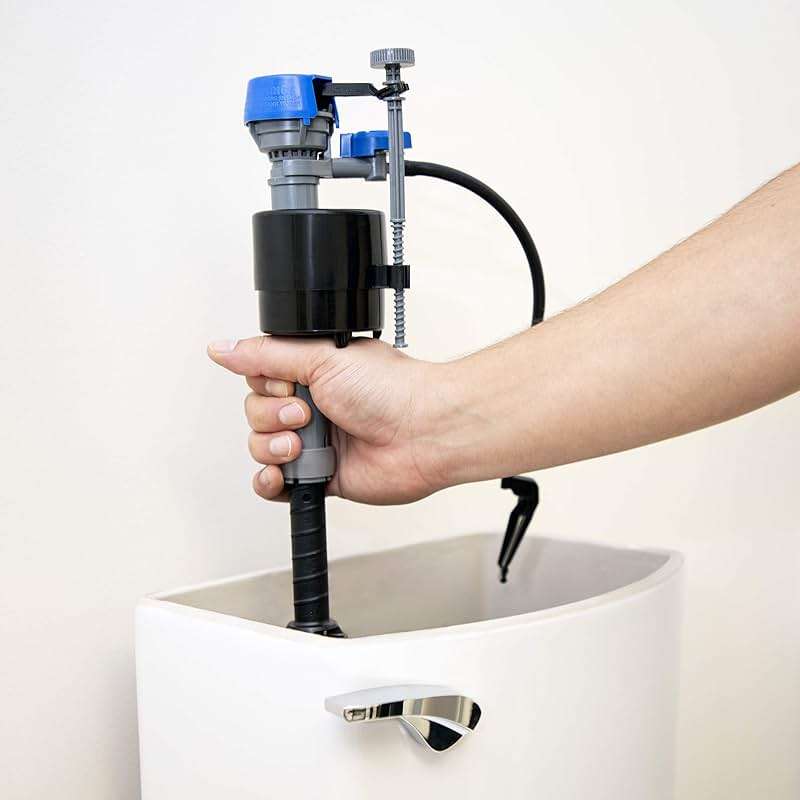 Fluidmaster 400H-002 Performax Universal Toilet Fill Valve High Performance Tank and Bowl Water Control, 1-Pack, Multicolor - Image 2