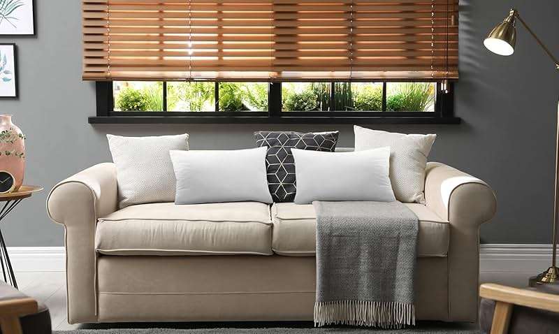 Utopia Bedding 12x20 Pillow Inserts, Set of 2, White – Indoor Decorative Throw Pillows for Bed, Sofa & Couch – Soft, Supportive & Fluffy Cushion Inserts - Image 8
