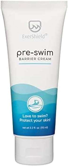 Exershield Pre-Swim Lotion –Barrier Cream for Swimmers – Protects Skin from the drying and itchy effects of pool and spa water - Image 1