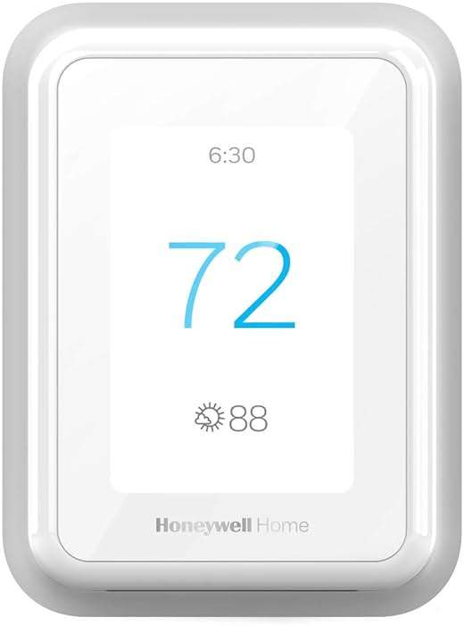 Honeywell Home T9 WIFI Smart Thermostat, Smart Room Sensor Ready, Touchscreen Display, Alexa and Google Assist - Image 1