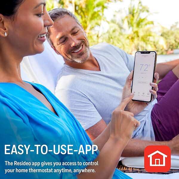 Honeywell Home T9 WIFI Smart Thermostat, Smart Room Sensor Ready, Touchscreen Display, Alexa and Google Assist - Image 11