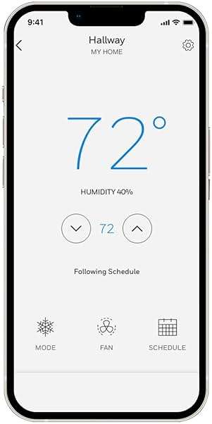Honeywell Home T9 WIFI Smart Thermostat, Smart Room Sensor Ready, Touchscreen Display, Alexa and Google Assist - Image 16