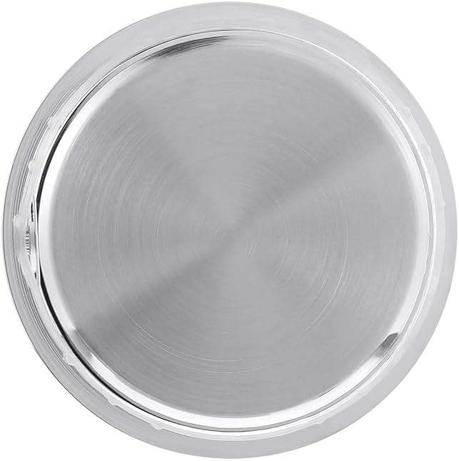 Hicarer 2-1/8 Inch (55 mm) Quartz Clock Fit-up/Insert, Fit Diameter 1.97 Inch (50 mm) Hole, Zinc-Alloy Metal Case, Roman Numeral, Silver - Image 7