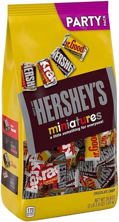 HERSHEY'S Miniatures Assorted Chocolate Candy Party Pack, 35.9 oz - Image 3
