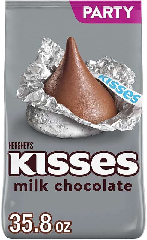 HERSHEY'S KISSES Milk Chocolate Candy Party Pack, 35.8 oz - Image 1