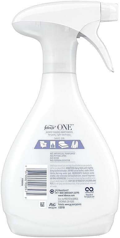 Febreze One Fabric Refresher, Peppermint & Rosemary, 16.9 Fluid Ounce - Image 2