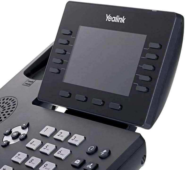 Yealink T54W IP Phone, 16 VoIP Accounts. 4.3-Inch Color Display. USB 2.0, 802.11ac Wi-Fi, Dual-Port Gigabit Ethernet, 802.3af PoE, Power Adapter Not Included (SIP-T54W) - Image 4
