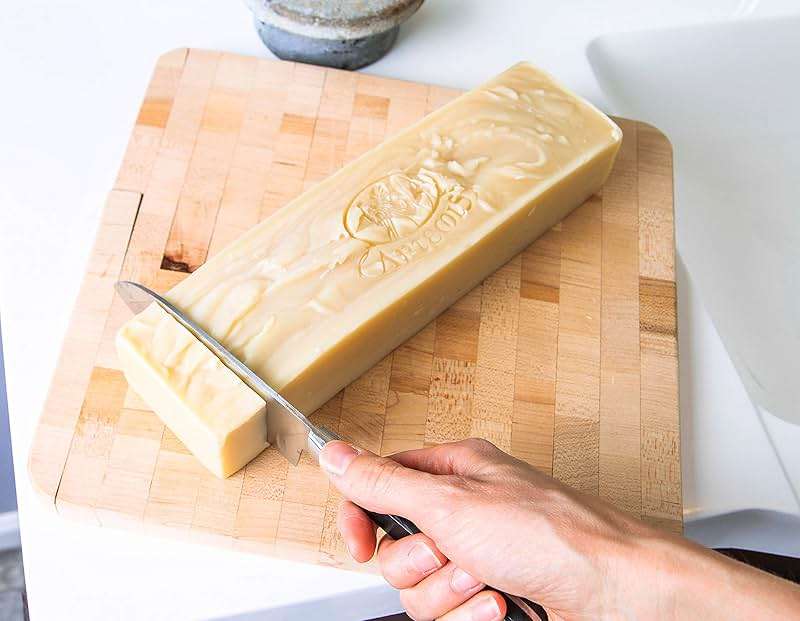 Organic Goat's Milk Soap Loaf - Cut Into 8 to 10 Soap Bars - Natural Ingredients - Hypoallergenic - 2 Pound Block - Image 3