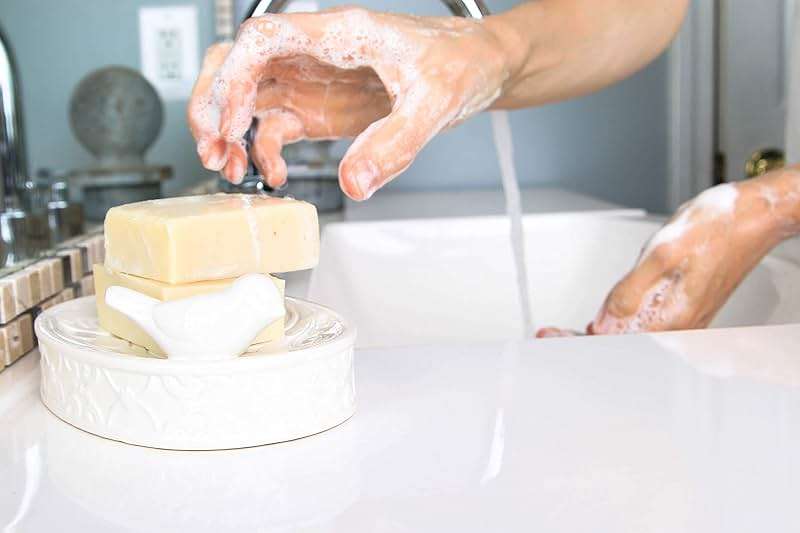 Organic Goat's Milk Soap Loaf - Cut Into 8 to 10 Soap Bars - Natural Ingredients - Hypoallergenic - 2 Pound Block - Image 7