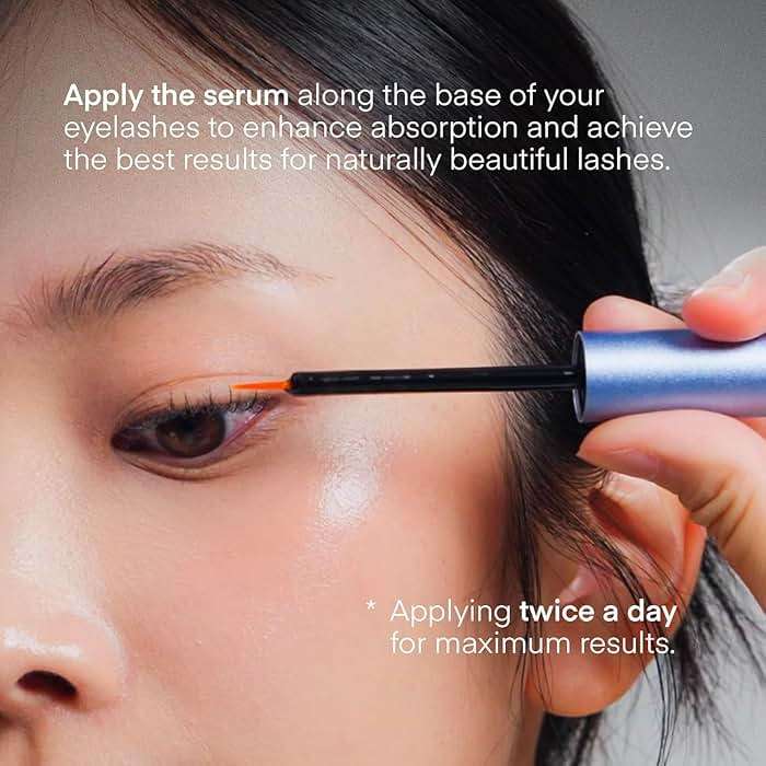 Advanced Eyelash Serum for Thicker, Longer Eyelashes and Eyebrows - Grow Luscious Lashes with Brow Enhancer (3mL) - Image 4