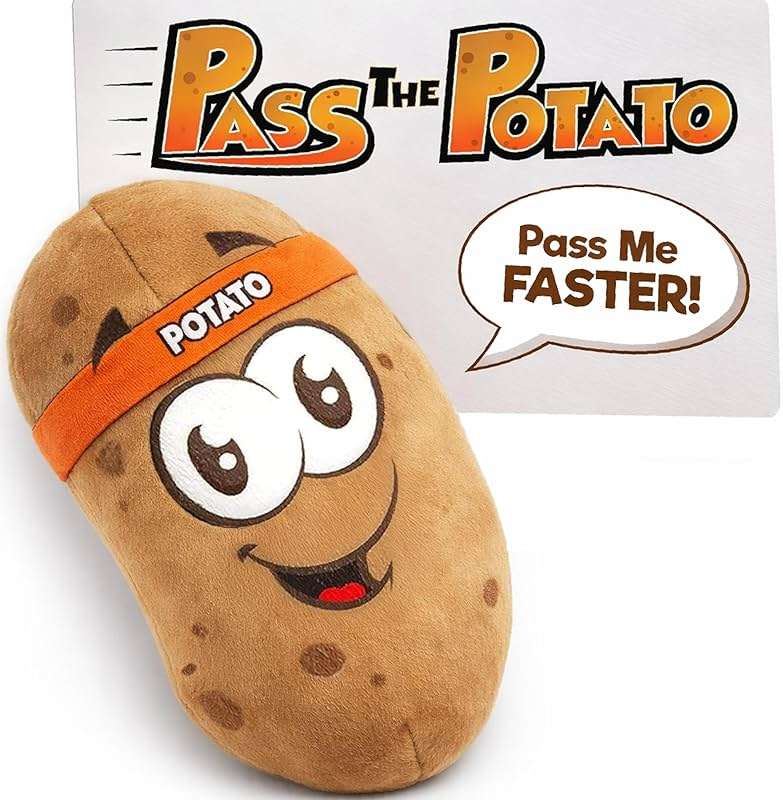 Move2Play, Pass The Potato | Hilariously Wild & Fun | Active Family Game for Kids Ages 3-8+ | Indoor Outdoor Toss Game | Party Games for Boys & Girls | Camping Travel Fun - Image 1