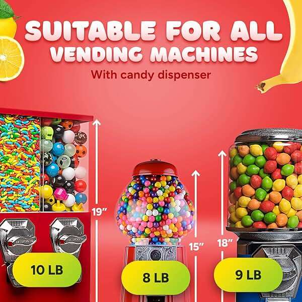 Gumballs for Gumball Machine Refill Bubble Gum 1lb - Image 7