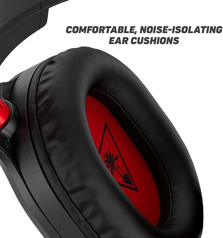 Turtle Beach Recon 70 Multiplatform Gaming Headset for Xbox Series X|S, Xbox One, PS5, PS4, PC & Mobile w/ 3.5mm Wired Connection - Flip-to-Mute Mic, 40mm Speakers, Lightweight Design, Black - Image 4