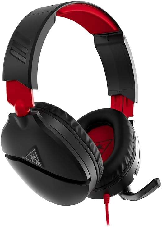 Turtle Beach Recon 70 Multiplatform Gaming Headset for Xbox Series X|S, Xbox One, PS5, PS4, PC & Mobile w/ 3.5mm Wired Connection - Flip-to-Mute Mic, 40mm Speakers, Lightweight Design, Black - Image 7