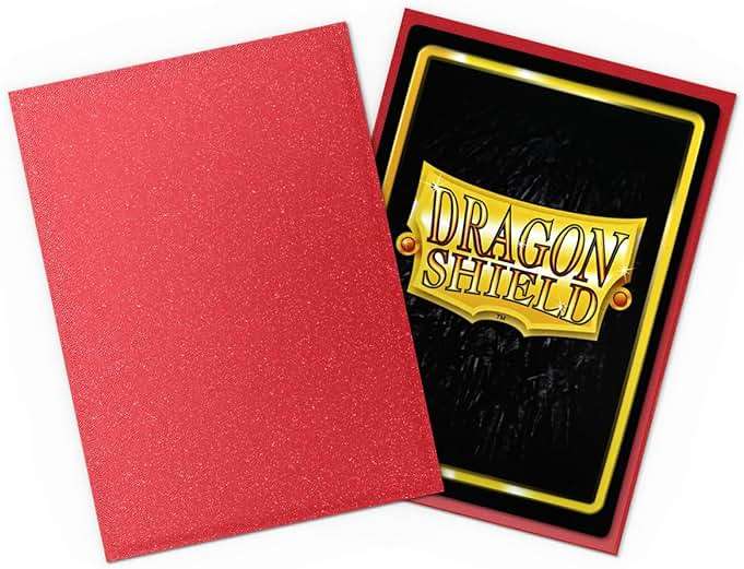 Dragon Shield | Standard Size Card Matte Sleeves | 100 CT - Smooth & Tough Premium TCG Sleeves | Compatible with Pokemon, Flesh & Blood, One Piece & Magic the Gathering | Ruby - Image 3