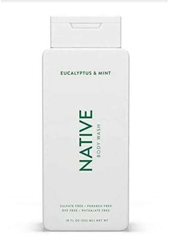 Native Body Wash - Eucalyptus & Mint - 11.5 oz (340ml), Hydrating - Image 2
