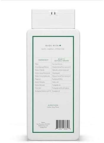 Native Body Wash - Eucalyptus & Mint - 11.5 oz (340ml), Hydrating - Image 3