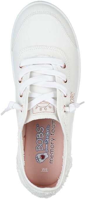 Skechers Women's Bobs B Cute Sneaker - Memory Foam, Flexible Outsole, Lightweight Vegan Shoes - Image 3