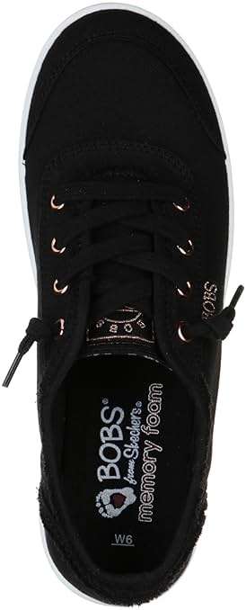 Skechers Women's Bobs B Cute Sneaker - Memory Foam, Flexible Outsole, Lightweight Vegan Shoes - Image 3