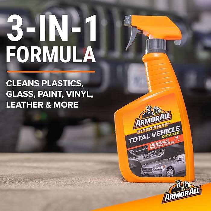 Armor All Ultra Shine Total Vehicle Detailer by Armor All, Car Detailer Spray for Interior and Exterior Use, 22 Fl Oz - Image 2