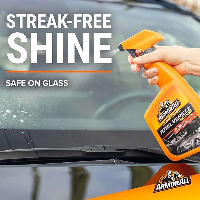 Armor All Ultra Shine Total Vehicle Detailer by Armor All, Car Detailer Spray for Interior and Exterior Use, 22 Fl Oz - Image 5