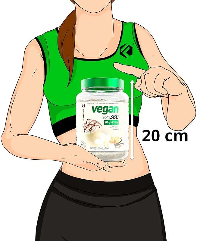 Forzagen Vegan Protein 360 2 Lbs 27 Servings, Plant Based Protein Extracted from Quinoa, Brown Rice and Pea Isolate Protein, Dairy, Soy and Gluten Free, Nom GMO (Vanilla Milkshake) - Image 8